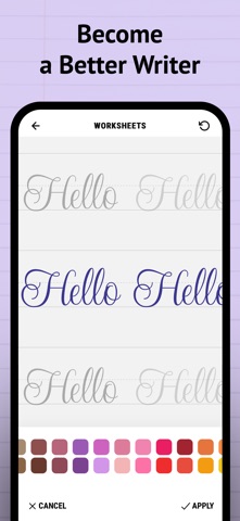 Calligraphy Practice · Cursive Screenshot 9 of 9
