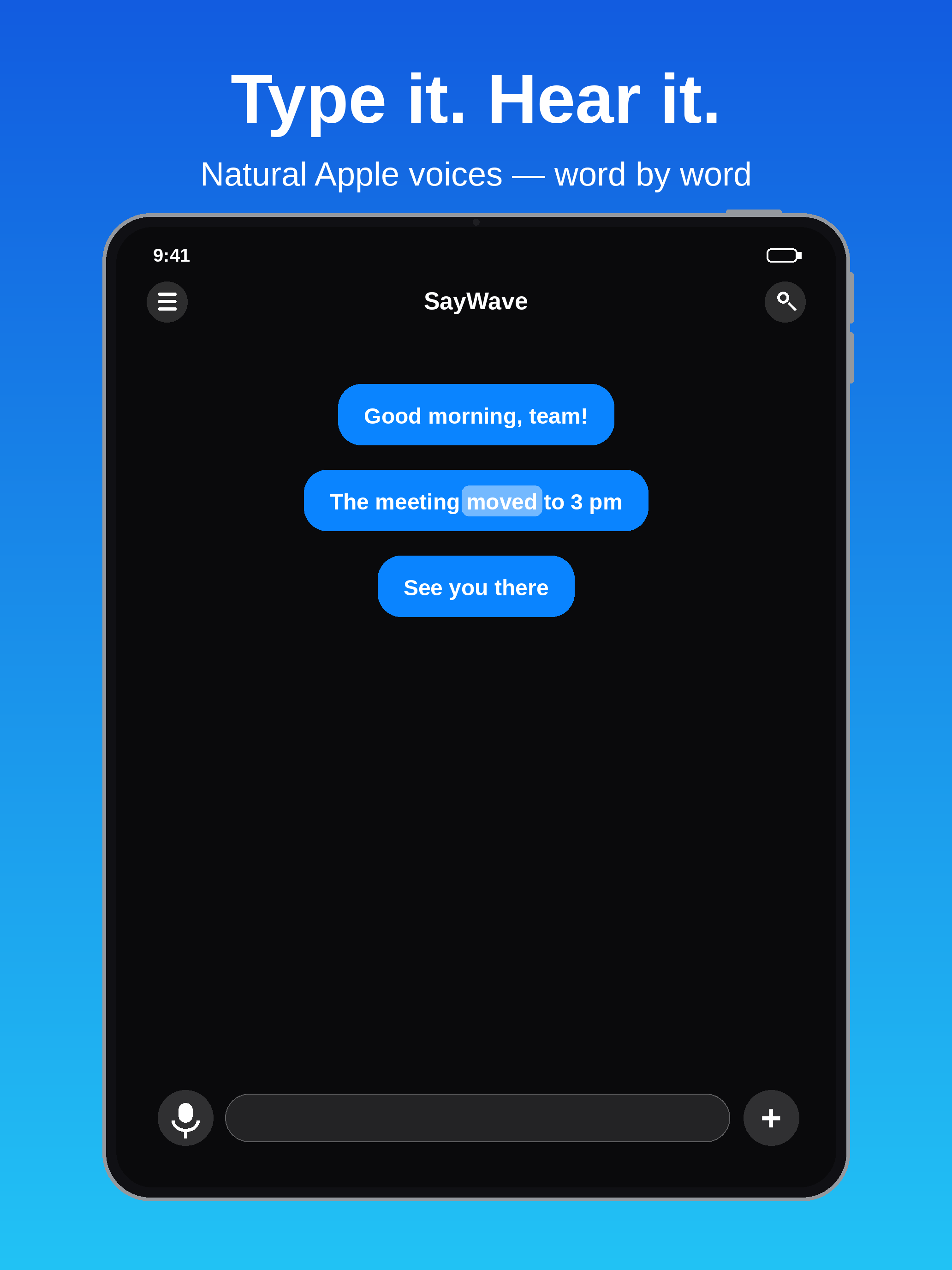 SayWave: Text to Speech screenshot 7