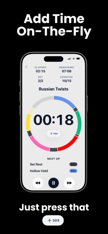 Interval Workout Timer - Block Screenshot 4 of 8