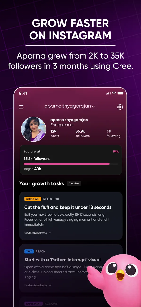 Screenshot #2 pour Creedom: Your Creator Coach