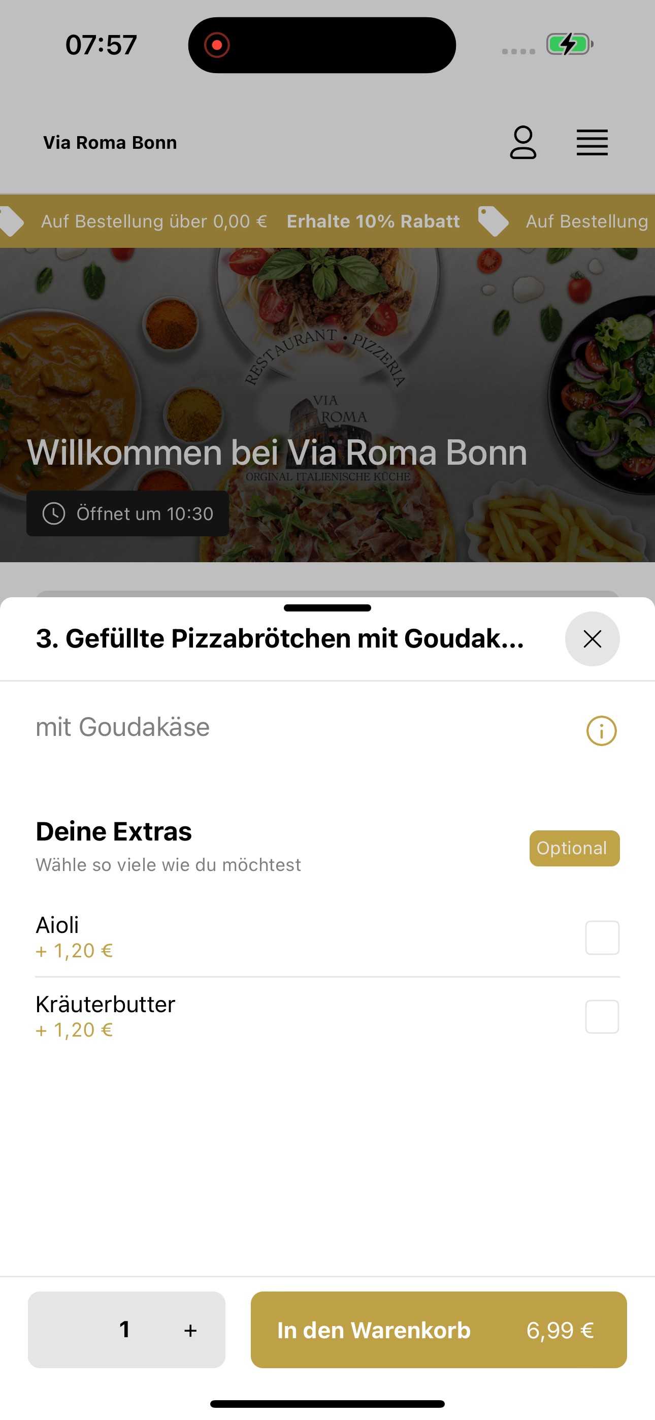 Via Roma Bonn Restaurant screenshot 5