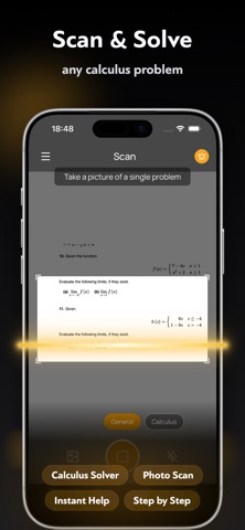 Calculus Solver: AI Calculator Screenshot 1 of 6