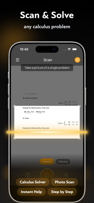Calculus Solver: AI Calculator Screenshot 1 of 6