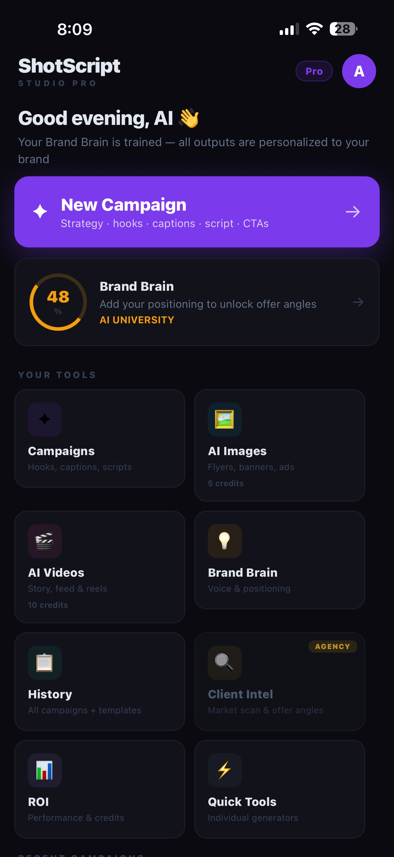 Shotscript Studio Pro Inc screenshot 3