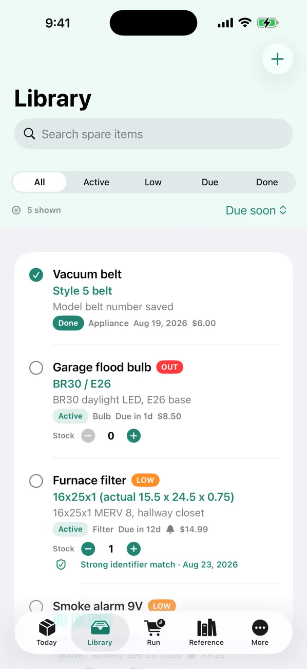 Screenshot #3 pour HomeSpare