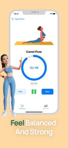 Yoga Flow: Daily Poses Screenshot 2 of 4