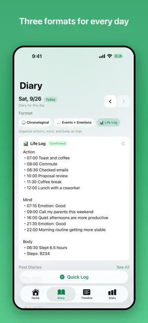 liferu - AI Journal screenshot 2