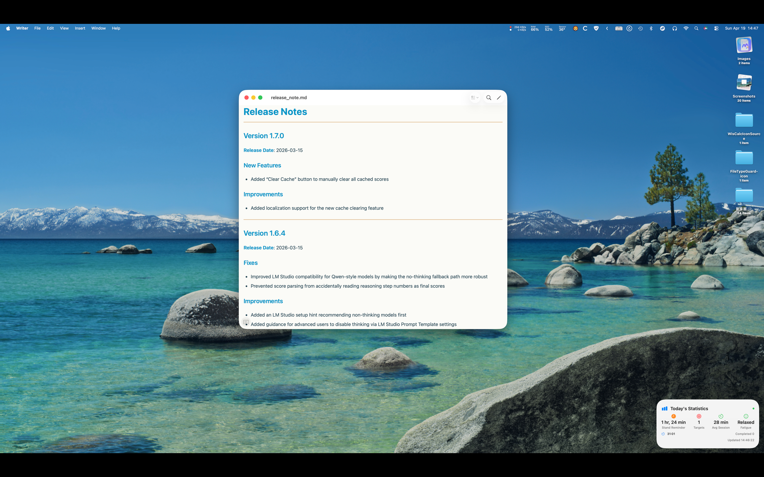 Writer for Markdown