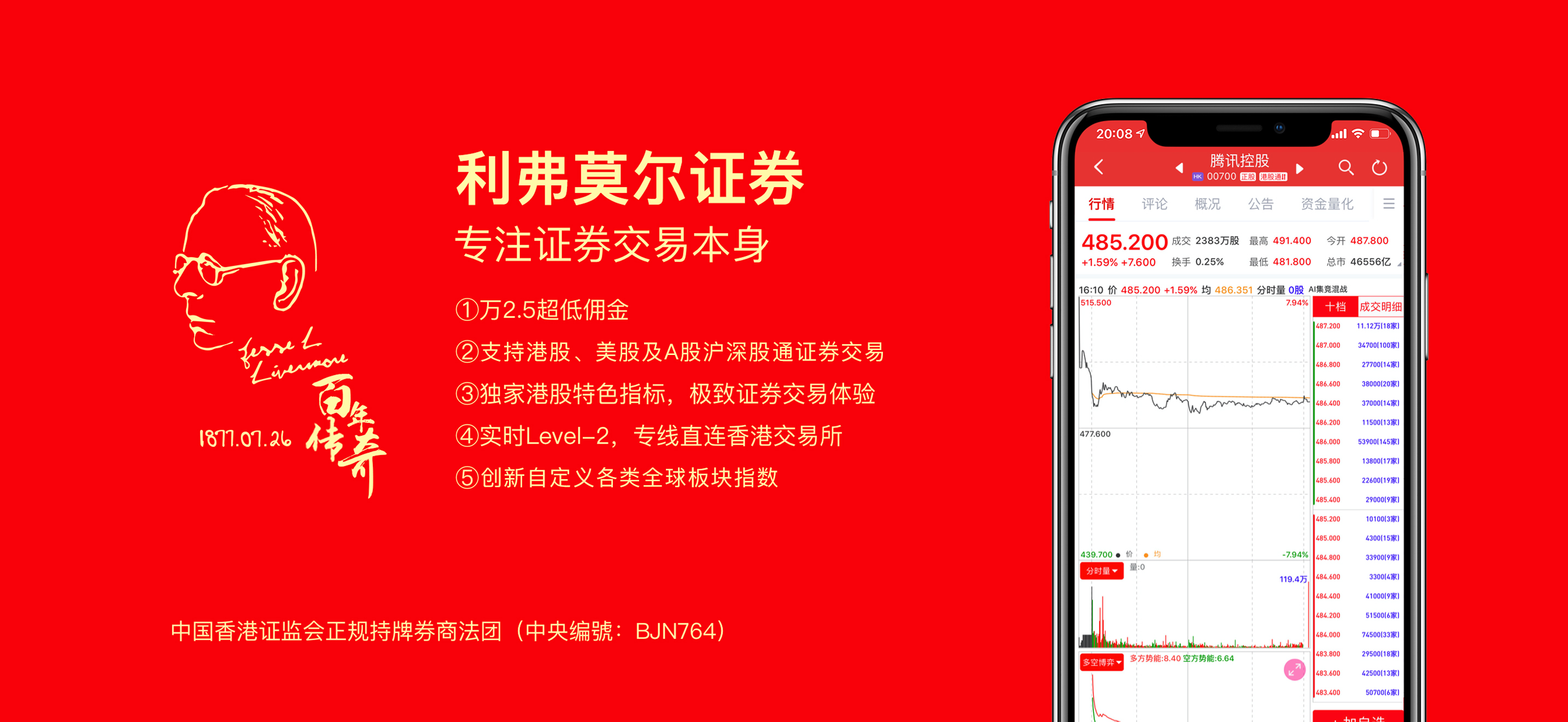 利弗莫尔证券-中国香港证监会正规持牌券商