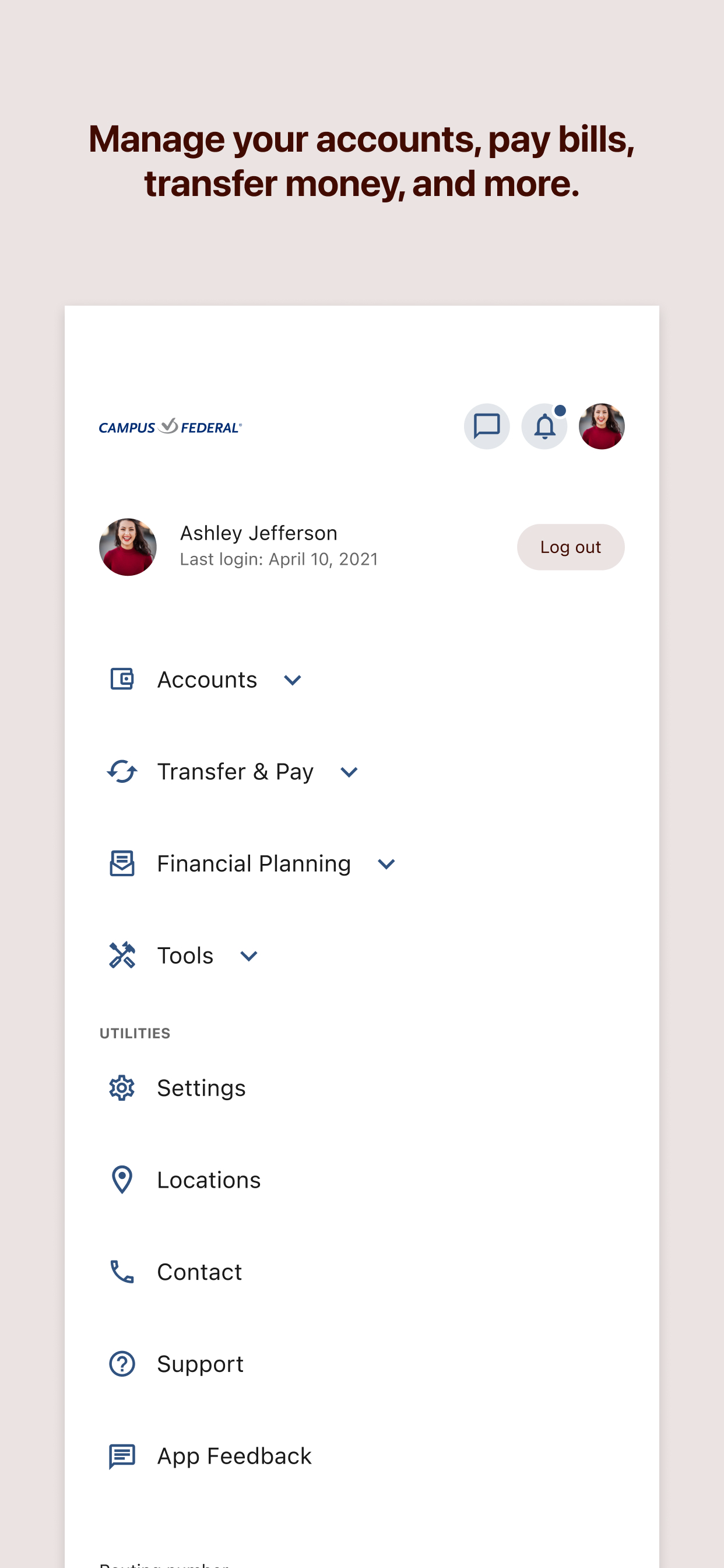 Campus Federal Credit Union screenshot 4
