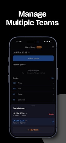 HoopSnap: Basketball Stats Screenshot 5 of 5