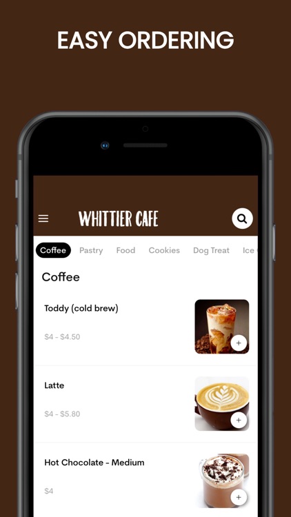Whittier Cafe Online screenshot-3