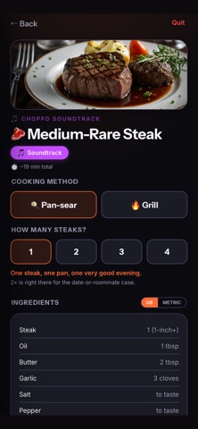Choppd — Cooking for Beginners Screenshot 2 of 5