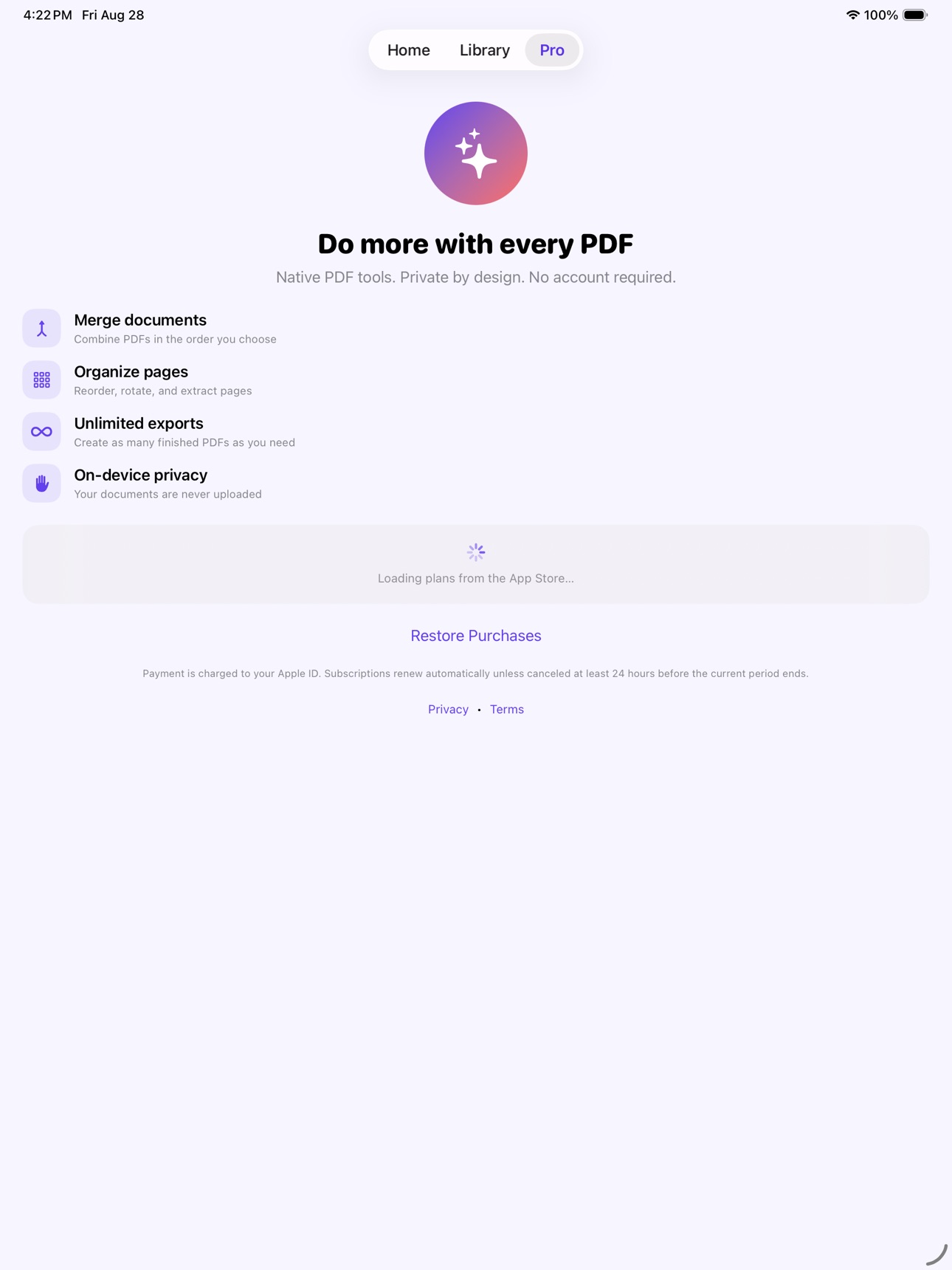 Screenshot 5 of Foldora: PDF Tools