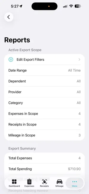 TaxFlow Household screenshot 2