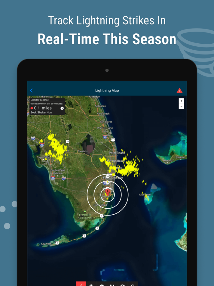 #3. WeatherBug: Weather Forecast (iOS) Av: WeatherBug