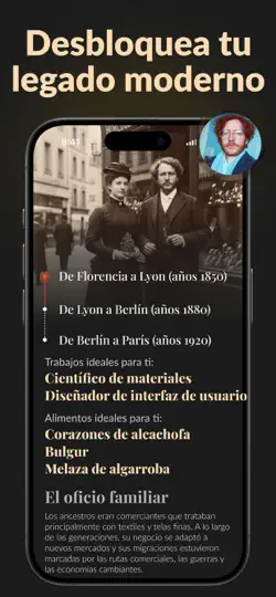 Captura de pantalla de True Heritage & Ancestry: EDNA en iPhone 3