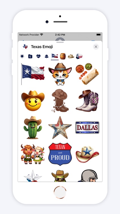 Texas Emoji Lone Star Rodeo