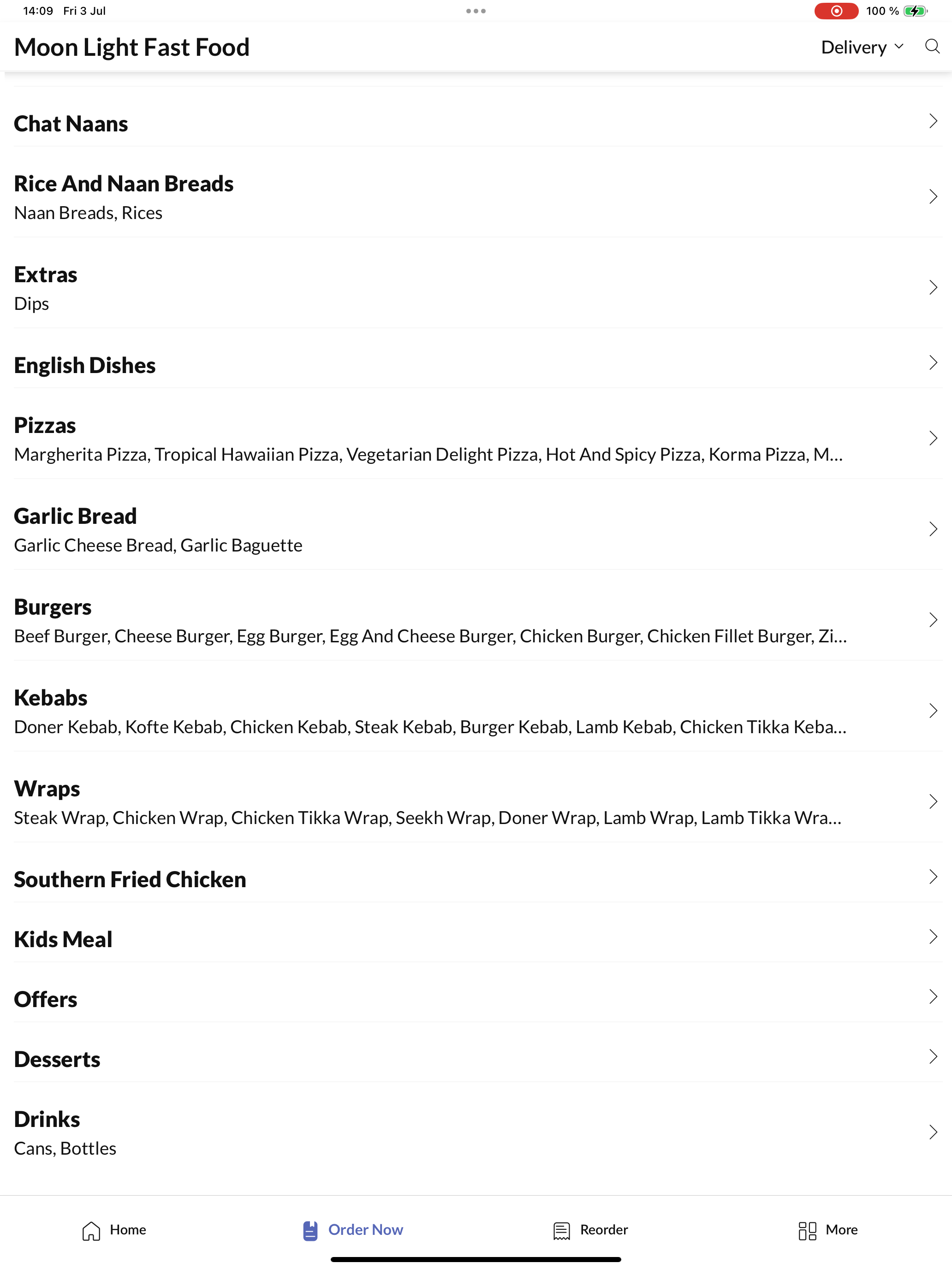 Moon Light Fast Food screenshot 7