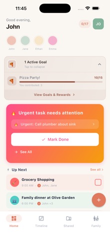 Kunba - Family Task Manager screenshot