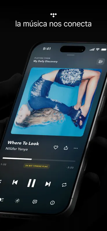 TIDAL Music: sonido HiFi screenshot 1 of 7