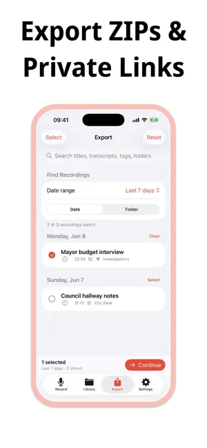 Dispatch Voice Recorder screenshot 4