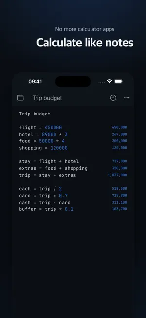 Calto: Note Calculator screenshot 3