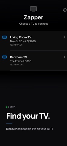 Zapper: Samsung TV Remote Screenshot 4 of 6