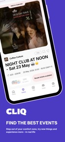 CLIQ - Meet People IRL screenshot