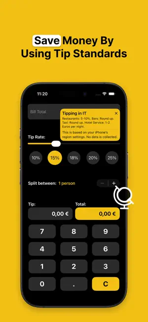Tip Calculator: TipZap screenshot 3