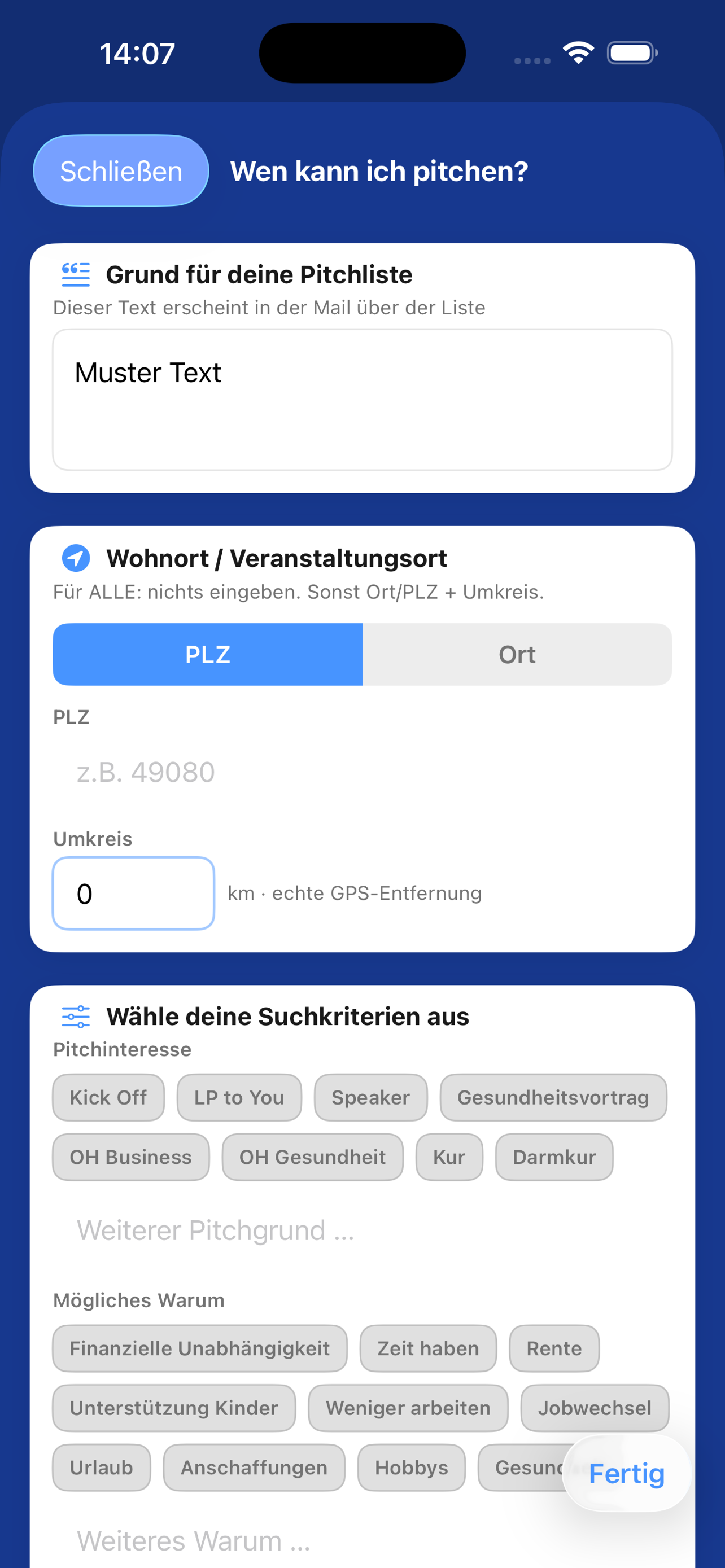 Kontaktordner App