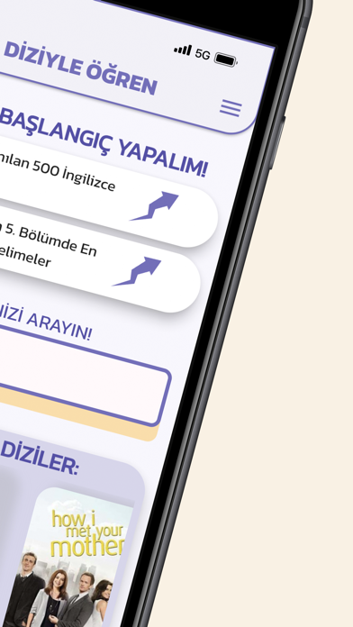 Diziyle Öğren–İngilizce Kelime Screenshot