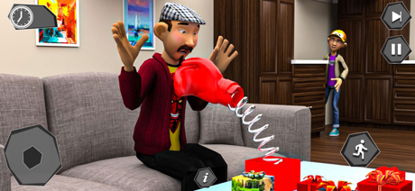 Vecino secreto aterrador juego screenshot 2