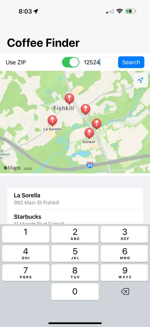 Coffee Finder by Beardfm screenshot 2