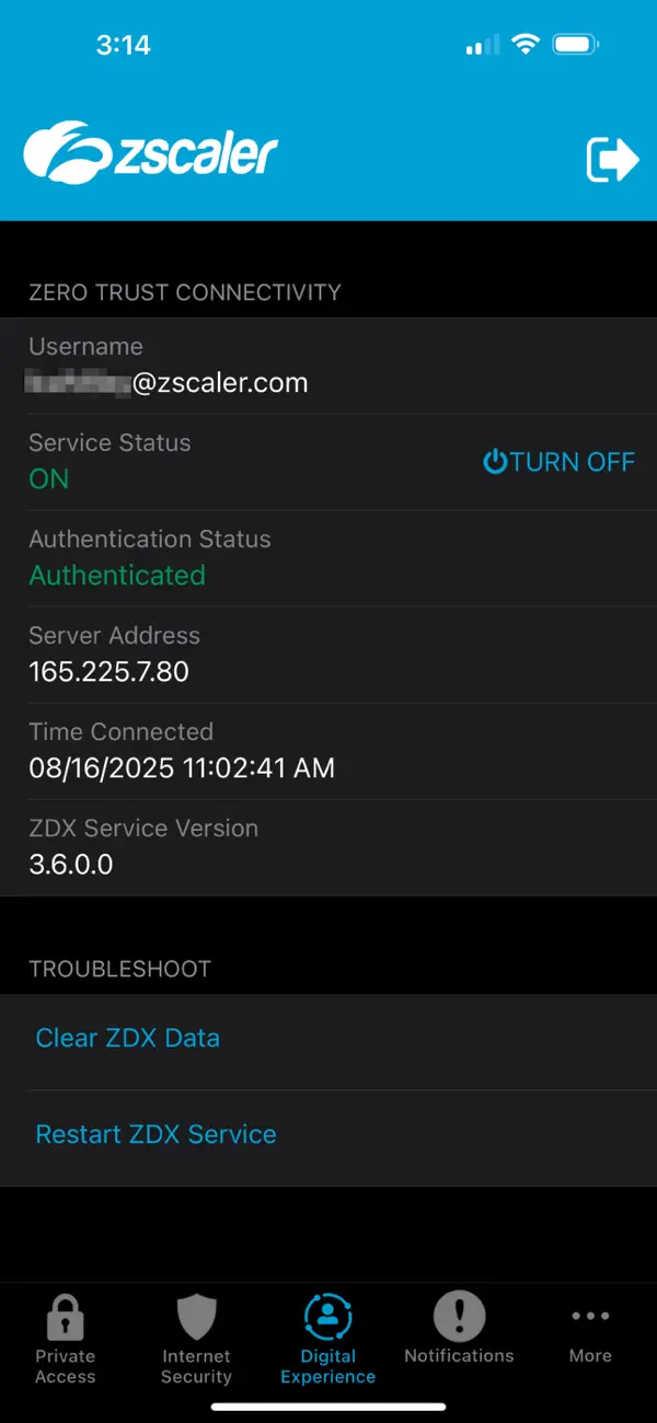 Screenshot #3 pour Zscaler Client Connector