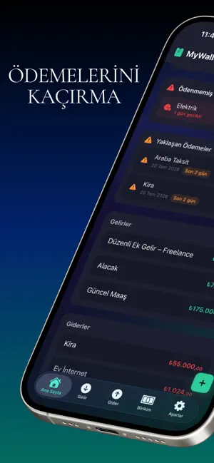 MyWallet : Bütçe Takibi screenshot 2