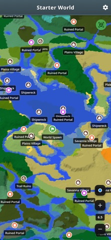 SeedMap - Explore Your Seeds Screenshot 1 of 8