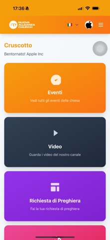 Nuova Alleanza Church iPhone screenshot