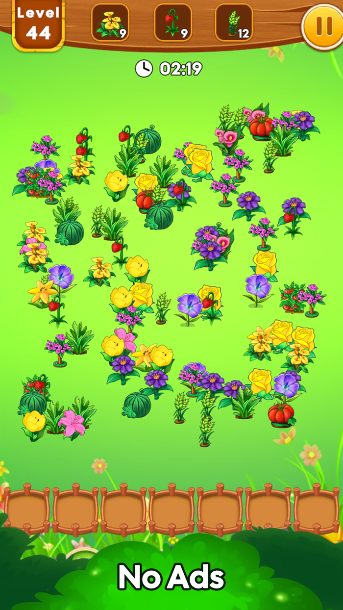 Zen Garden Flower Match