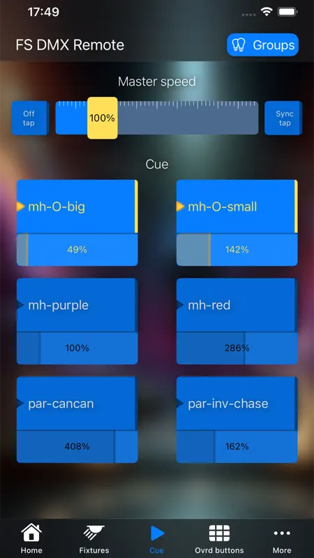 FreeStyler Dmx Remote screenshot 1 of 1