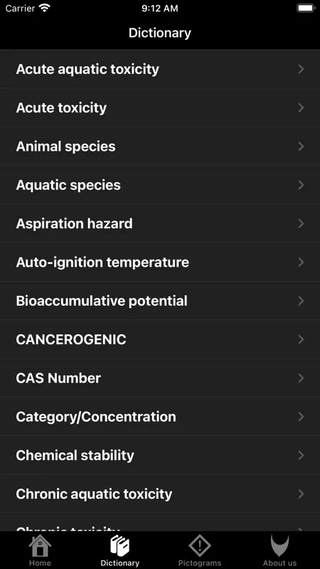MSDS screenshot 2 of 5