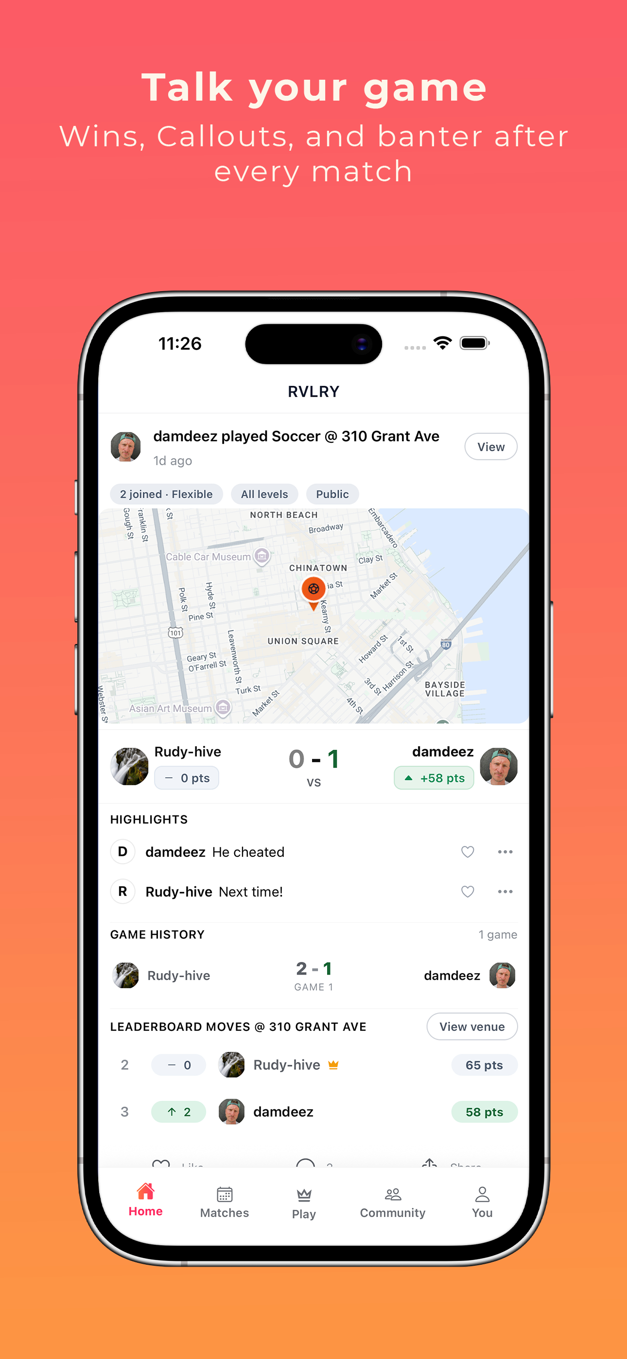 RVLRY - Rivalry Leaderboards screenshot 3