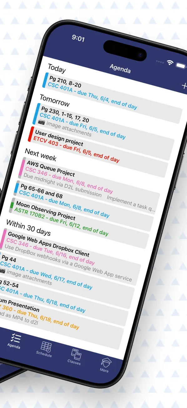 Screenshot #2 pour Power Planner: Homework & More