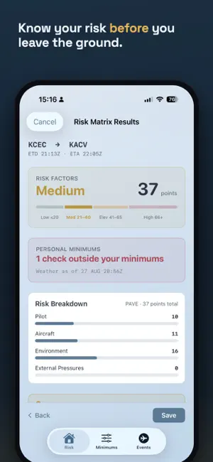 Pilot Minima screenshot 3