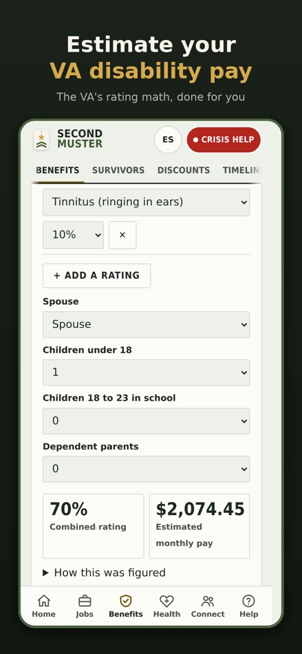 #2. Second Muster (iOS) Od: Margaret Laughlin
