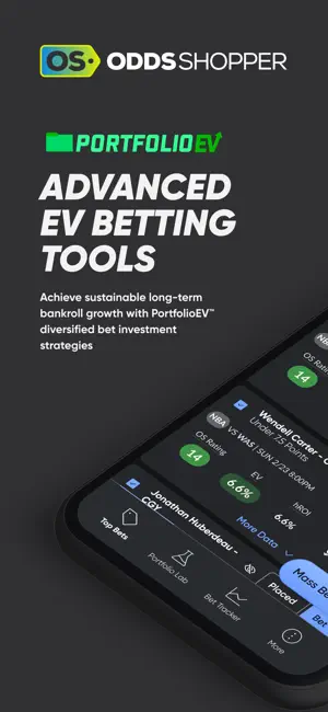 OddsShopper: Bet Picks & Tools screenshot 1