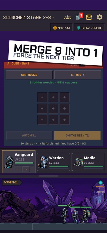 Ironvoid: Pixel Idle RPG screenshot 3