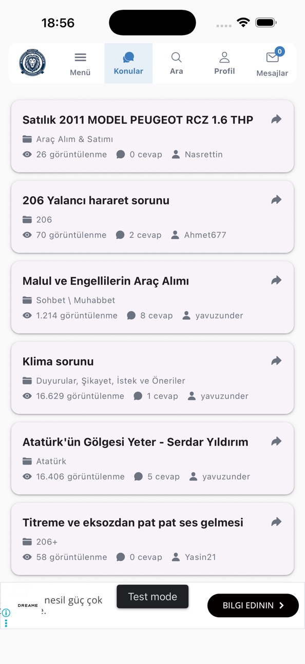 iPhone screenshot