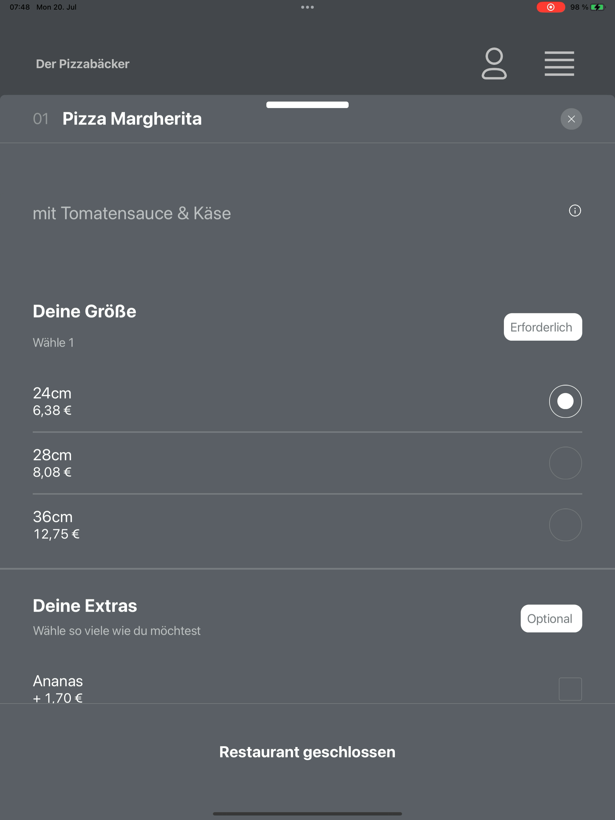 Der Pizzabäcker Bredstedt screenshot 9