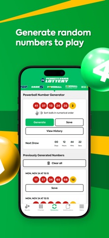 Pennsylvania Lotto Results iPhone screenshot